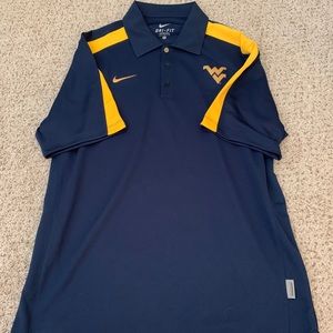 Nike Dri-Fit WVU Men’s Golf Polo